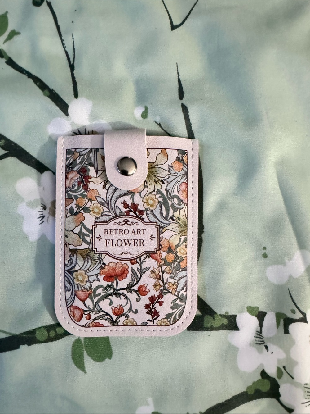 Floral Card Holder Wallet - Pink/Multicolor Perfect for a thoughtful 🎁No tag